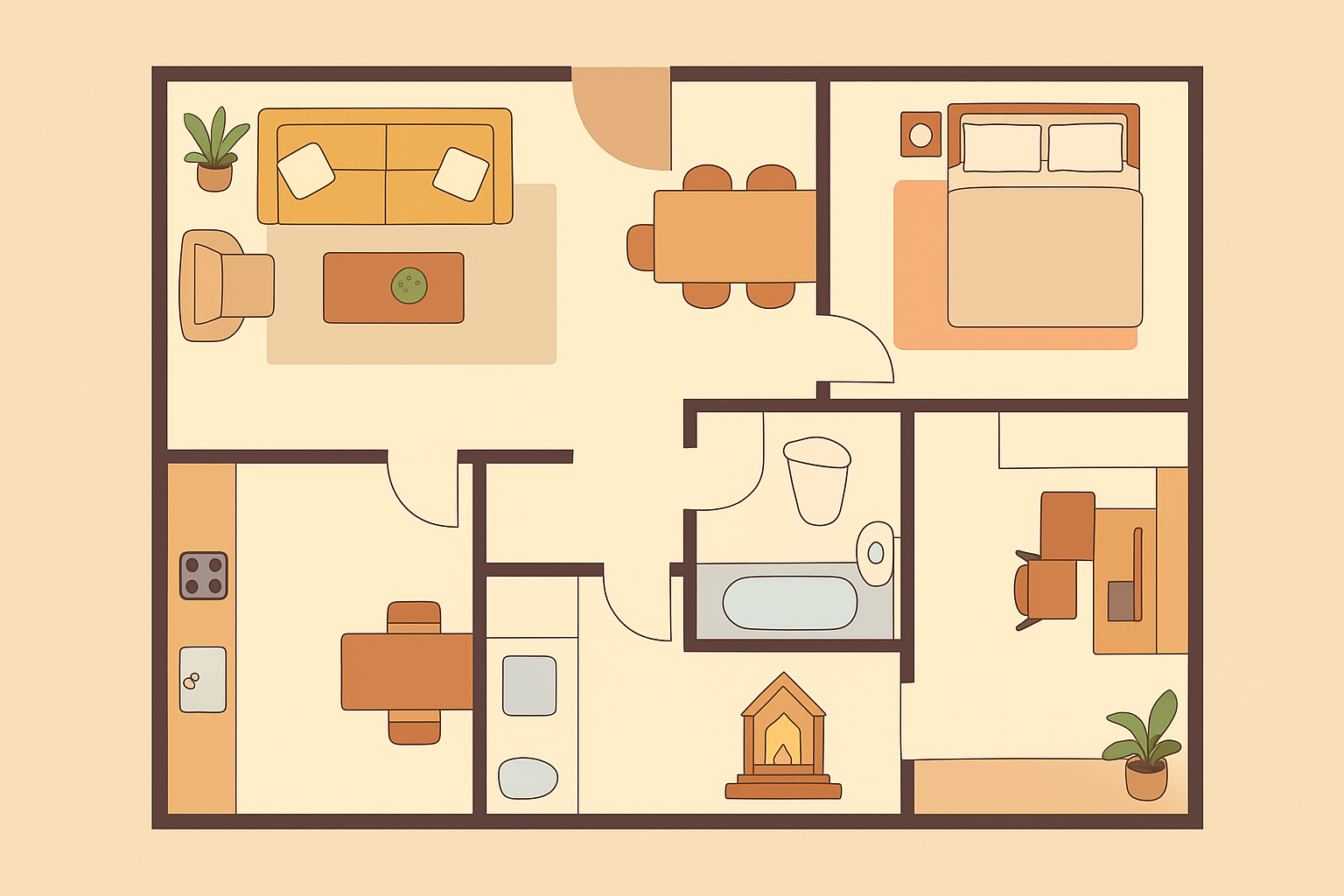 Room-by-Room Vastu Guide for Small Homes & Compact Flats 1 ChatGPT Image Sep 3 2025 01 16 36 PM